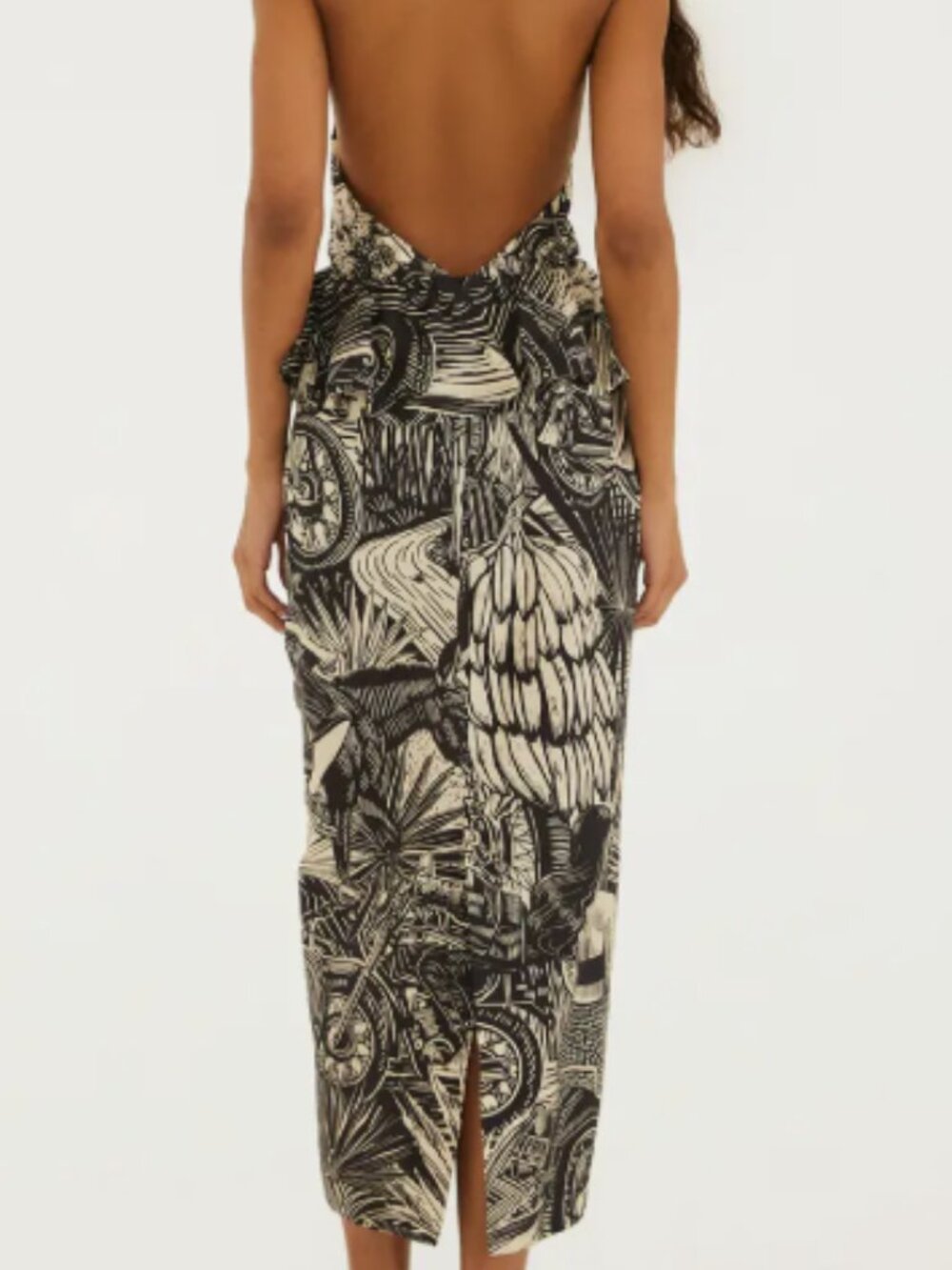 Farm Rio Ruta Embroidered Maxi Dress - Picture 4 of 6